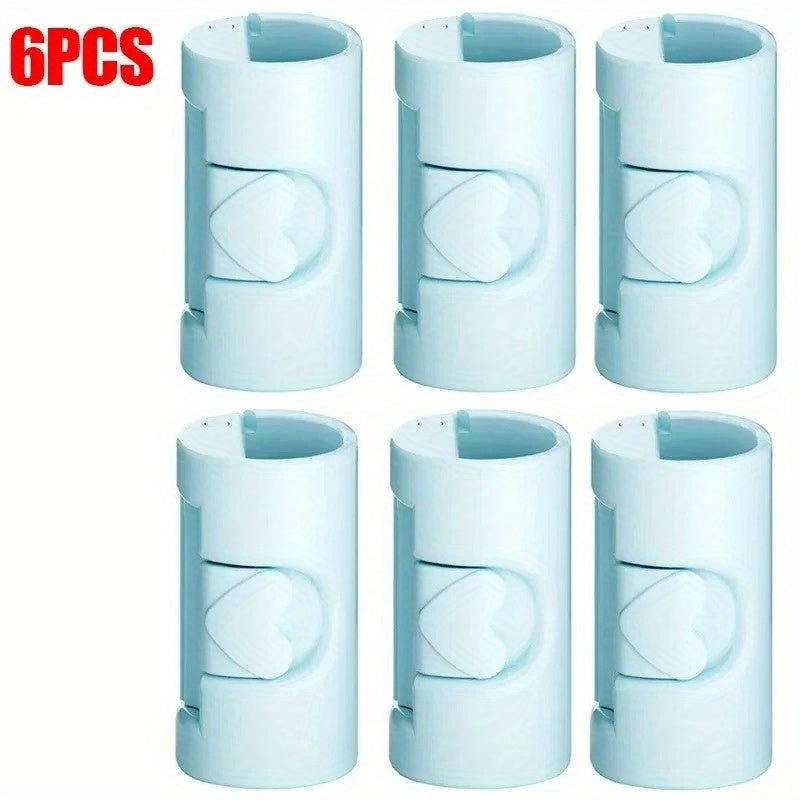 Set of 6 Bed Sheet Clips Adjustable Fasteners for Quilts and Blankets