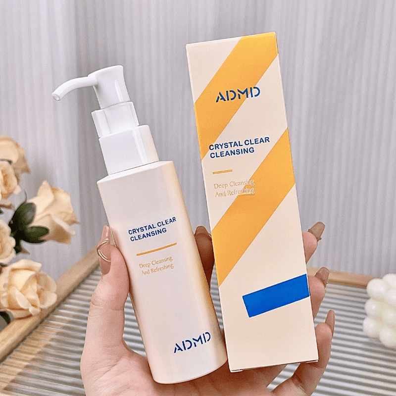 Hydrating Crystal Clear Facial Cleanser Deep Pore Gel with AHA Eucalyptus for All Skin Types