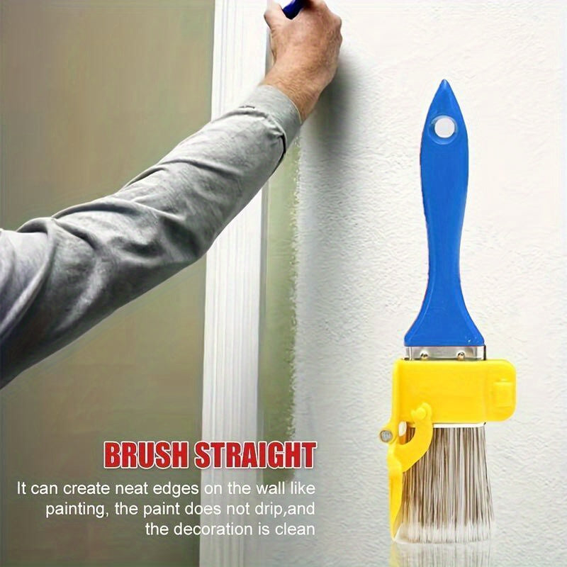 2-In-1 Edge Painting Brush Set with Color Separator for Walls and Ceilings
