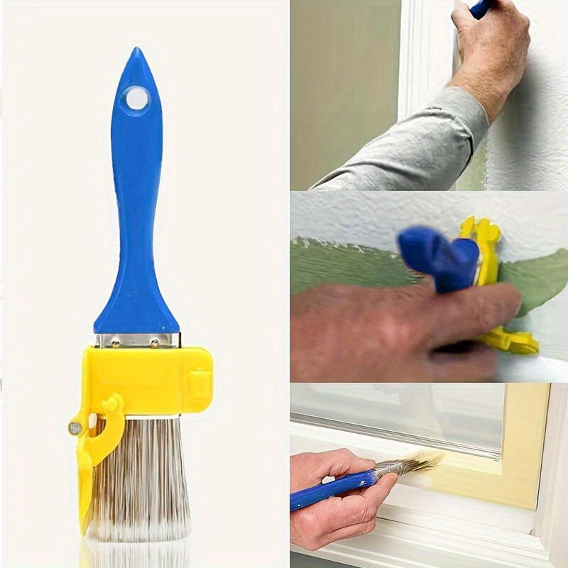 2-In-1 Edge Painting Brush Set with Color Separator for Walls and Ceilings