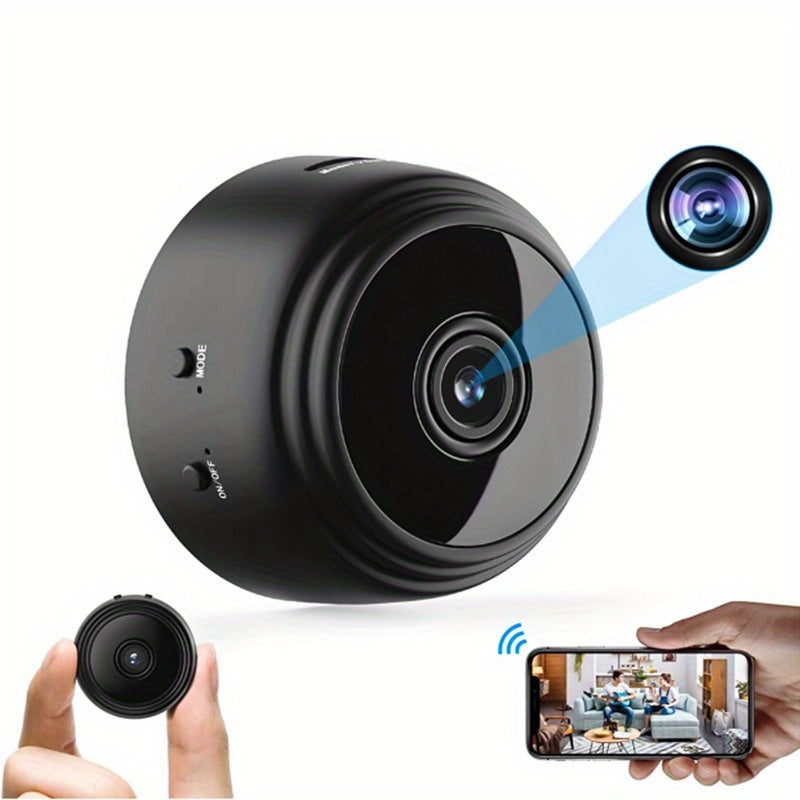 Wireless Smart Home Security Camera with Remote Viewing and Rechargeable Battery
