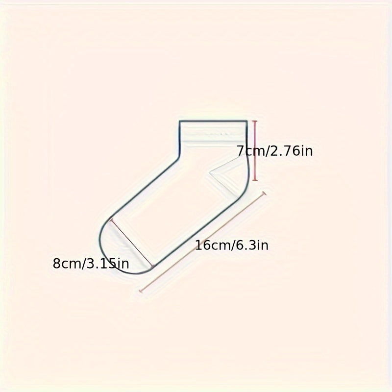 Women's Ankle Socks 5 Pairs Breathable Knit Short Socks Cartoon Patterns Embossed