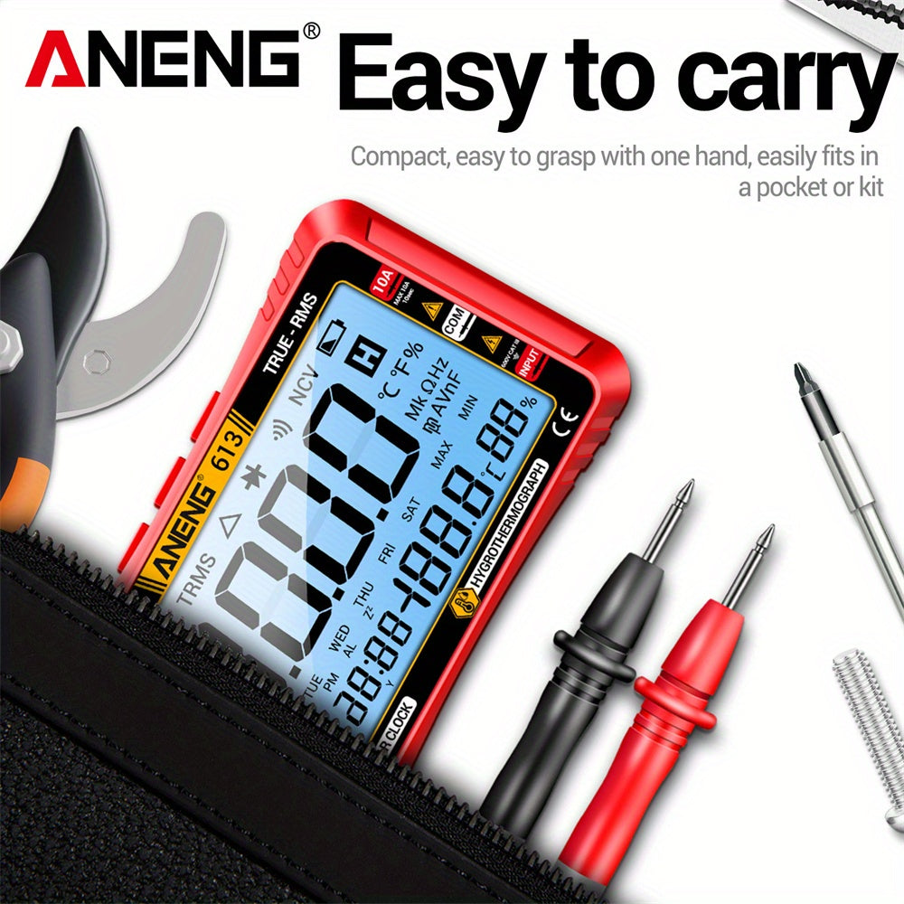 Digital Multimeter 4000 Counts AC/DC Voltage Current Resistance Tester 3 in 1