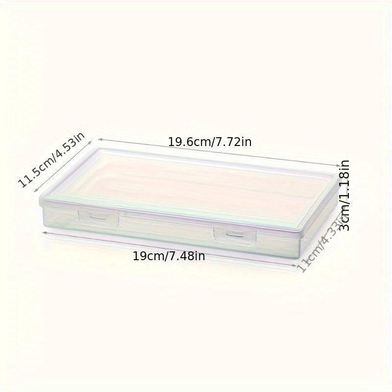 Прозрачный контейнер для хранения продуктов из АБС с крышкой с откидной крышкой для сыра и масла - прочный, пищевой и многоразовый квадратный контейнер для замораживания, безопасный для холодильника.