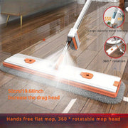 Dual-Use Spray Mop for Floor Cleaning with Wall Cleaner Attachment, Easy to Use