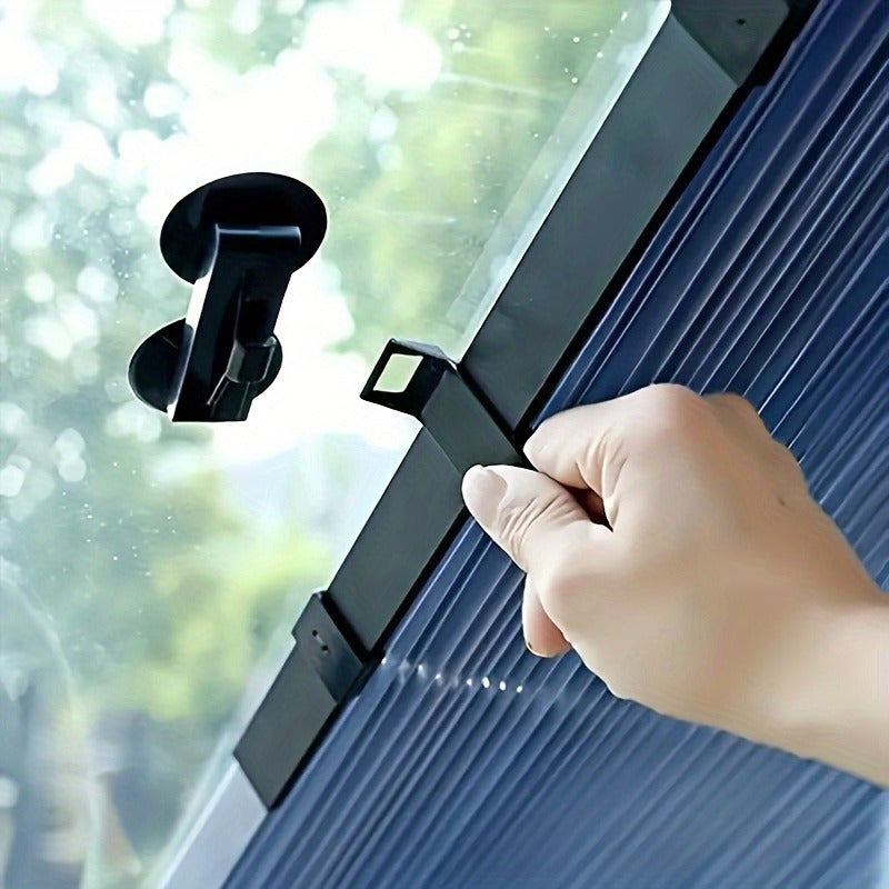 Автомобильный солнцезащитный козырек складной алюминиевый затемняющий УФ-устойчивый теплоизоляционный