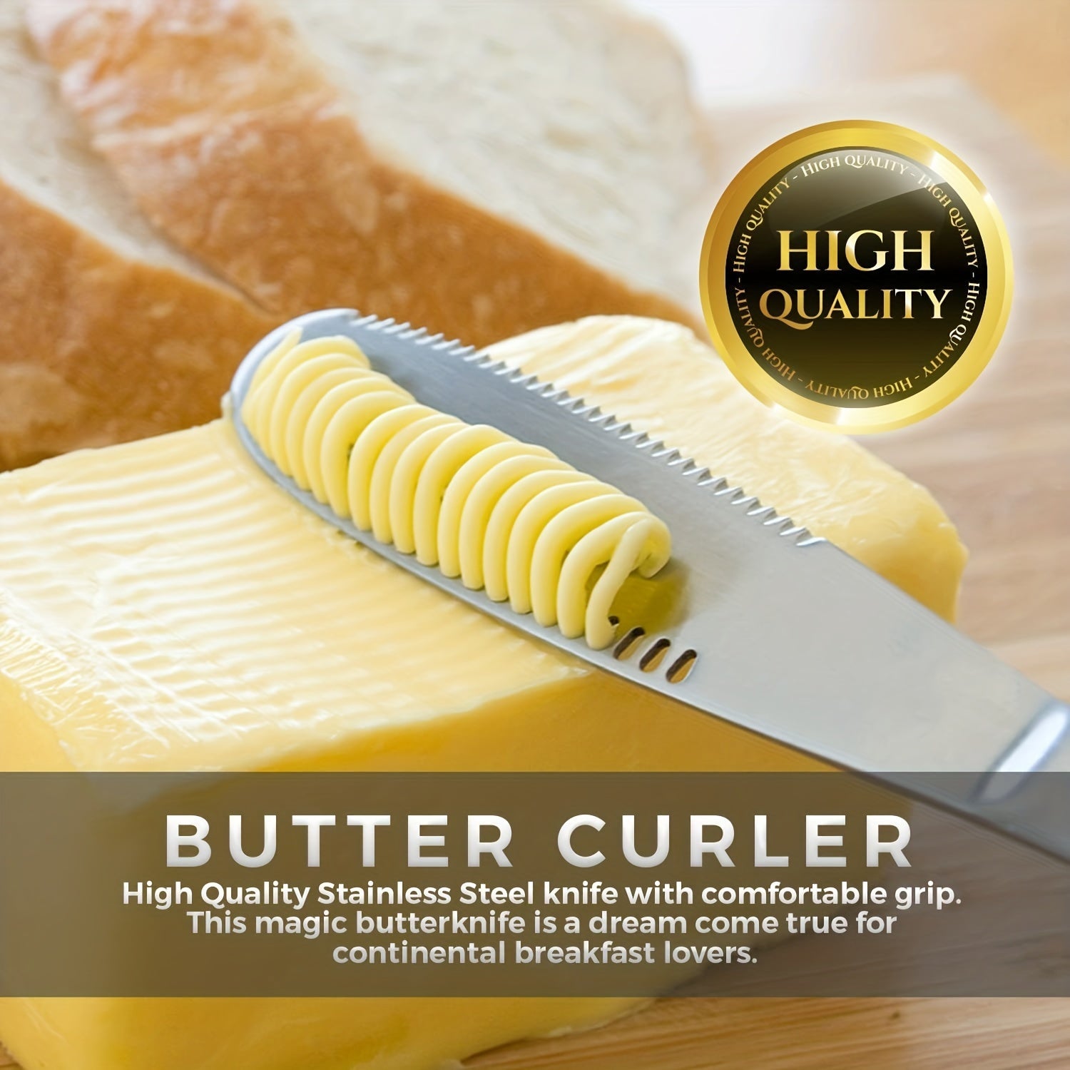 Stainless Steel Butter Spreader Knife for Cheese Jam Pastries Kitchen Utensil Set