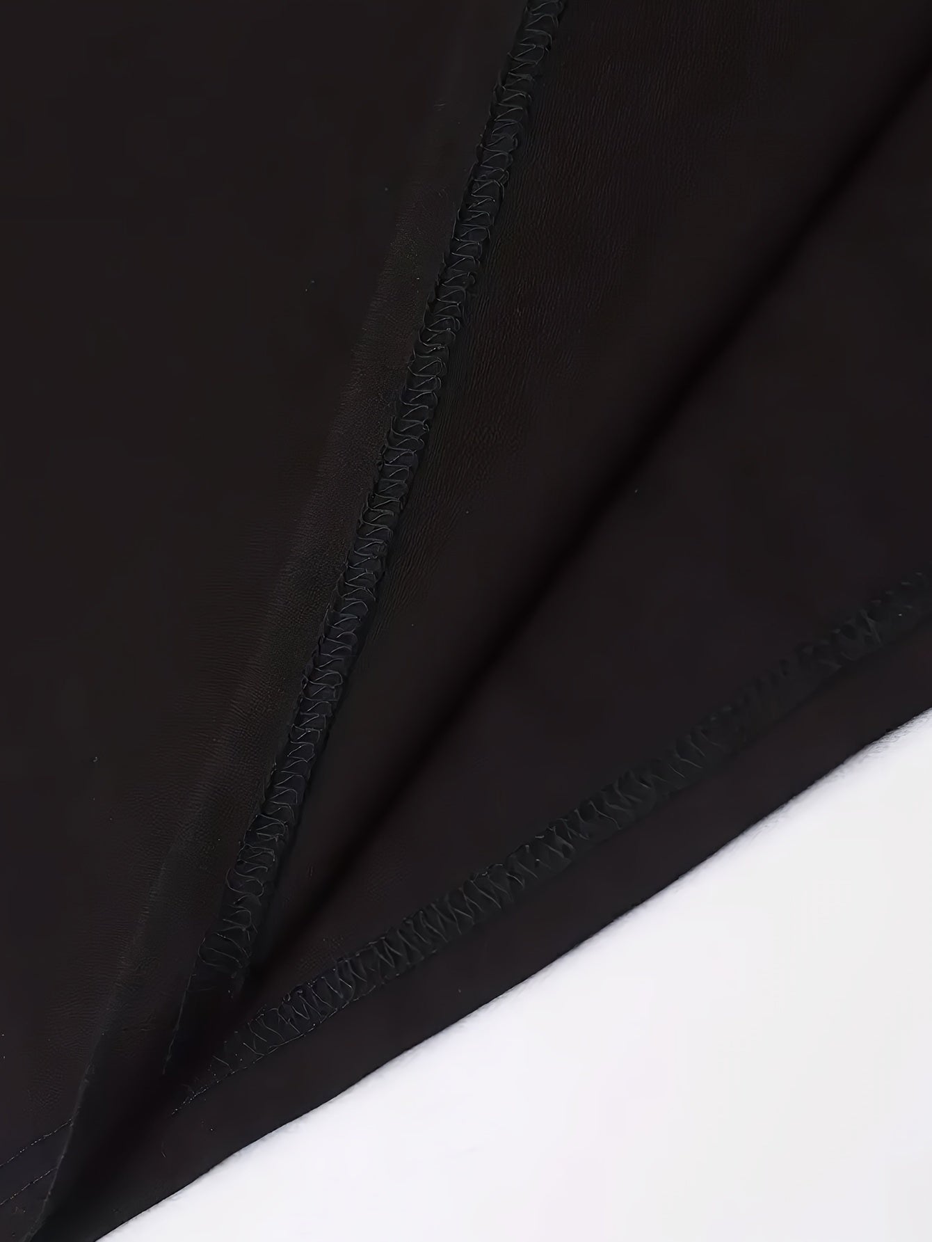 Women's Plus Size V-Neck Tunic Dress Short Sleeves Printed Polyester Casual Nightdress