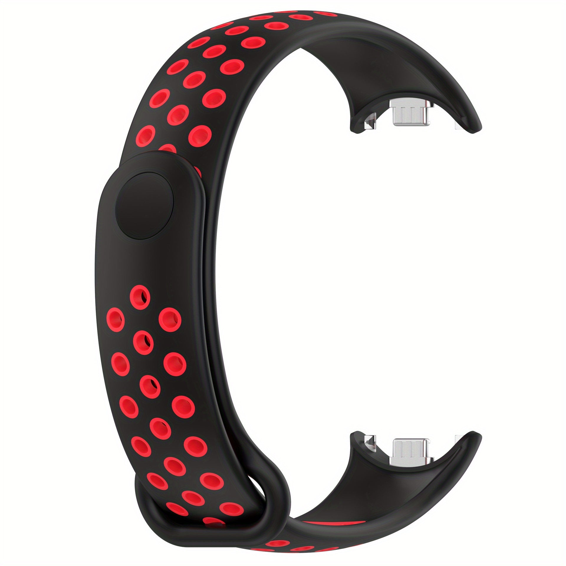 Xiaomi Mi Band 8 va 9 NFC aqlli soat uchun rang-barang silikon soat taqiqlari o‘rniga