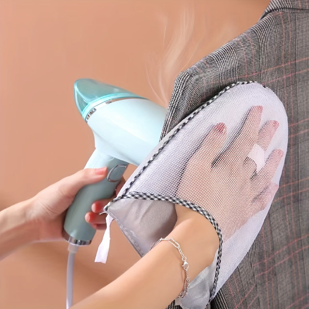 Handheld Garment Steamer Ironing Glove Heat-Resistant Mitt for Clothes Collar Sleeves