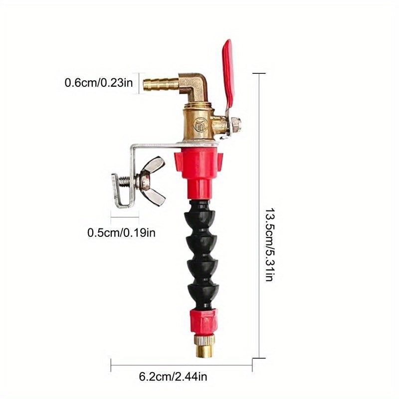 High-Efficiency Dust Removal Nozzle Water Sprayer for Machines and Tile