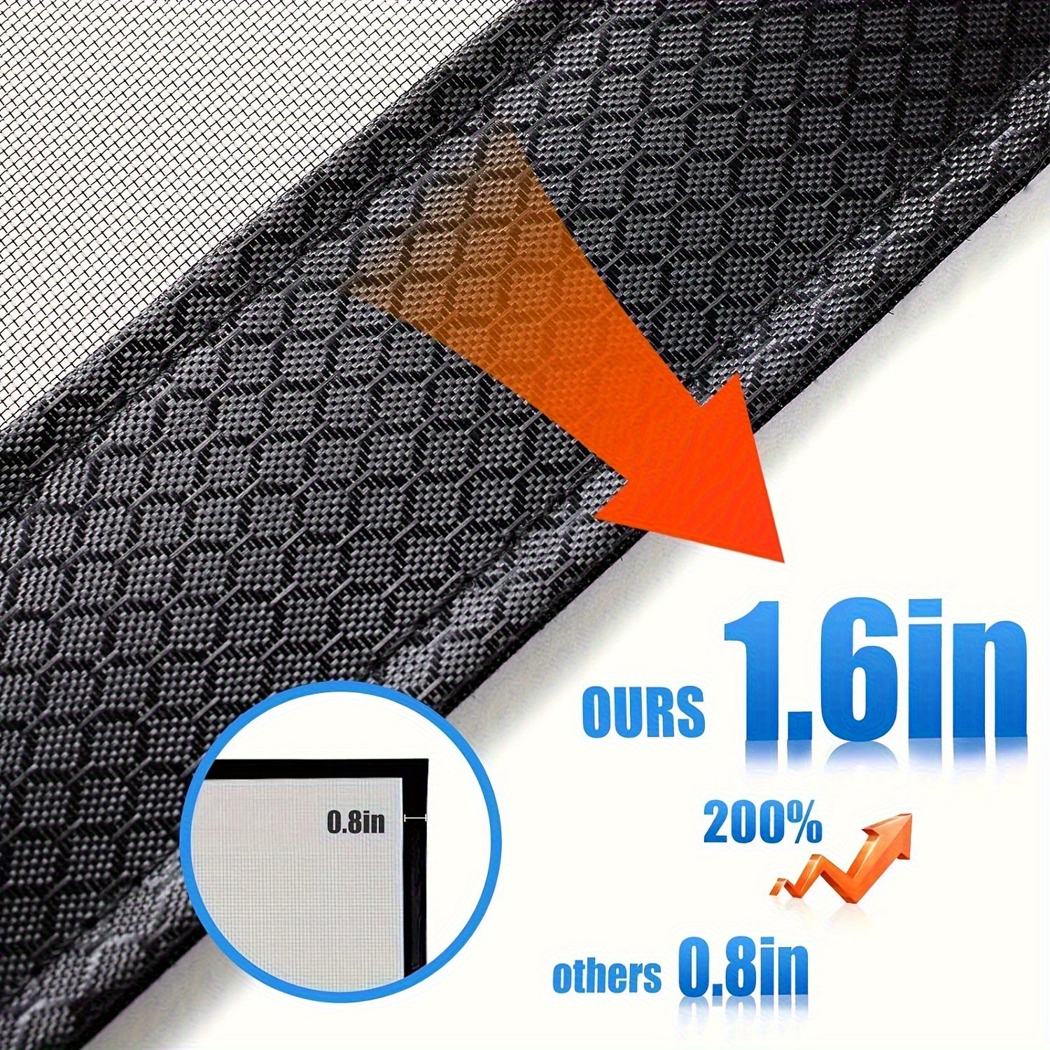 Zamonaviy magnit ekran eshigi: O'z-o'zidan muhrlanadigan, og'ir yuk ko'taruvchi, qo'l bilan ochilmaydigan to'r hasharotlarni elektr energiyasiz ushlab turadi. Har qanday xona turi uchun kosmik mavzudagi dizayn.