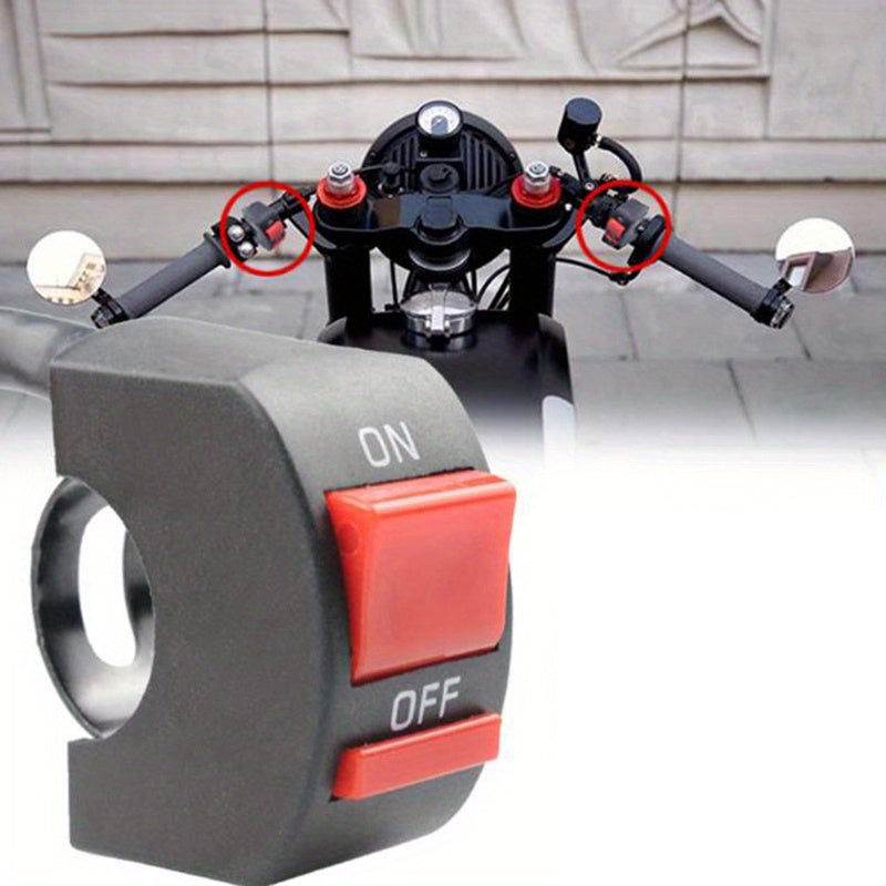 Motorcycle 6-LED Spotlights Pair Hardwired Work Lights for Vehicles