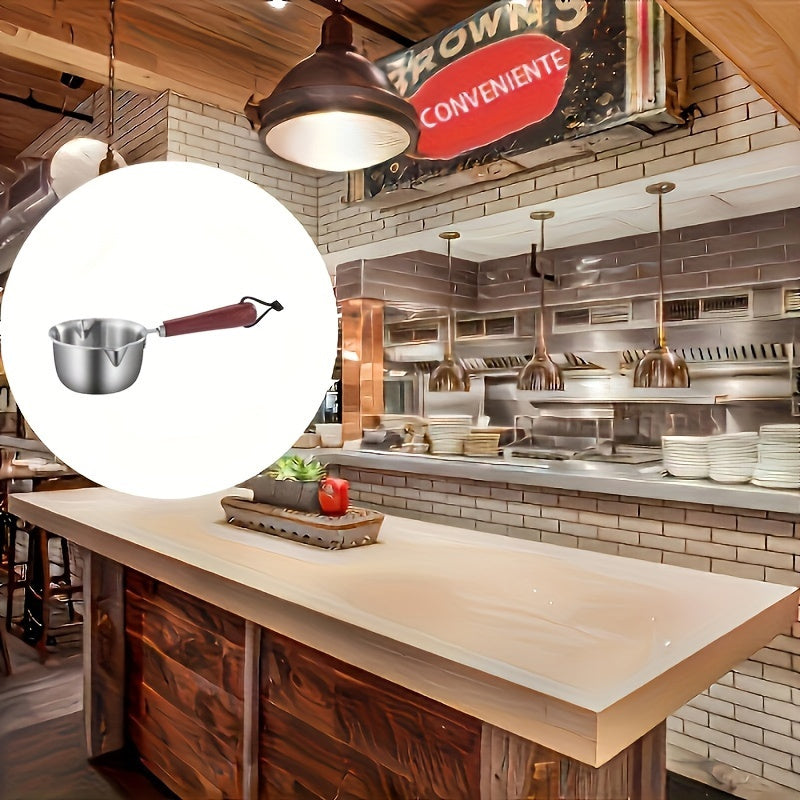 Small Stainless Steel Butter Warmer Melting Pot for Chocolate Cheese Omelets Kitchenware