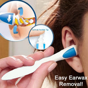 17-Piece Silicone Ear Wax Removal Kit with Rotating Tips for Adults