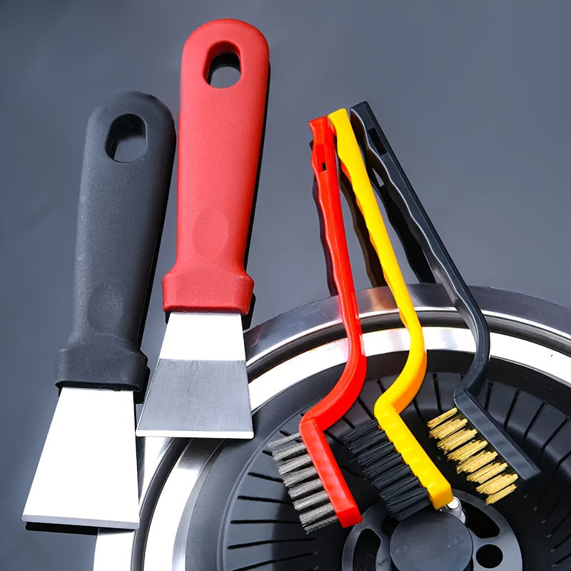 Kuchka tozalash uchun asboblar to'plami 5/7 ta qism, qirqish cho'tkalar va shovvalar bilan