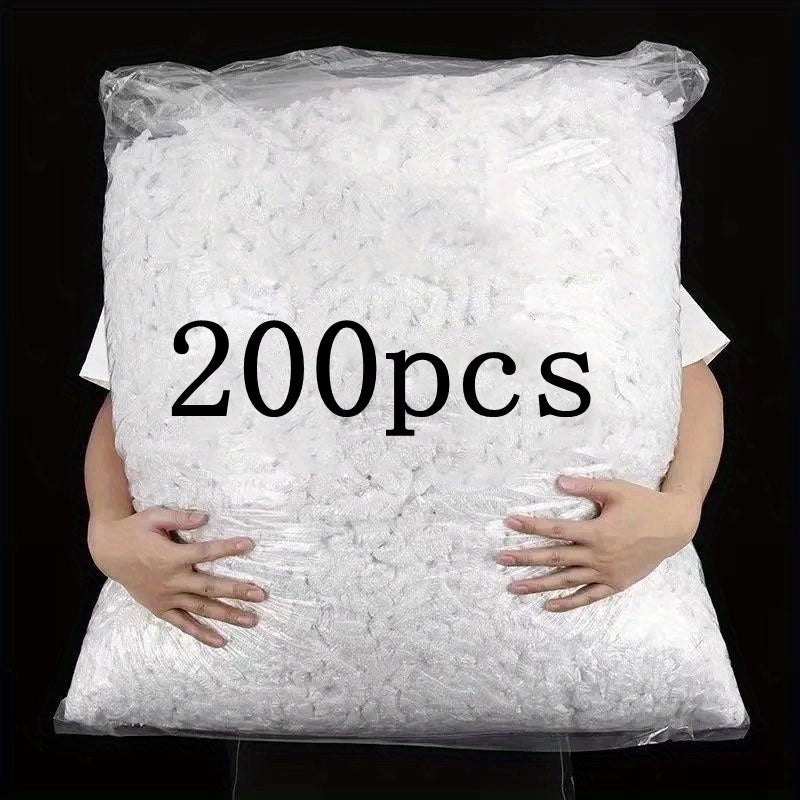 Oziq-ovqat uchun plastmassa oziq-ovqat o'ramlari, 100, 200, 300 dona yopishtirish va saqlash uchun.