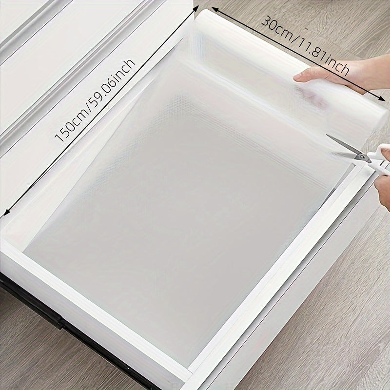 Premium Waterproof Non-Slip Kitchen Cabinet Liner for Drawers and Fridges