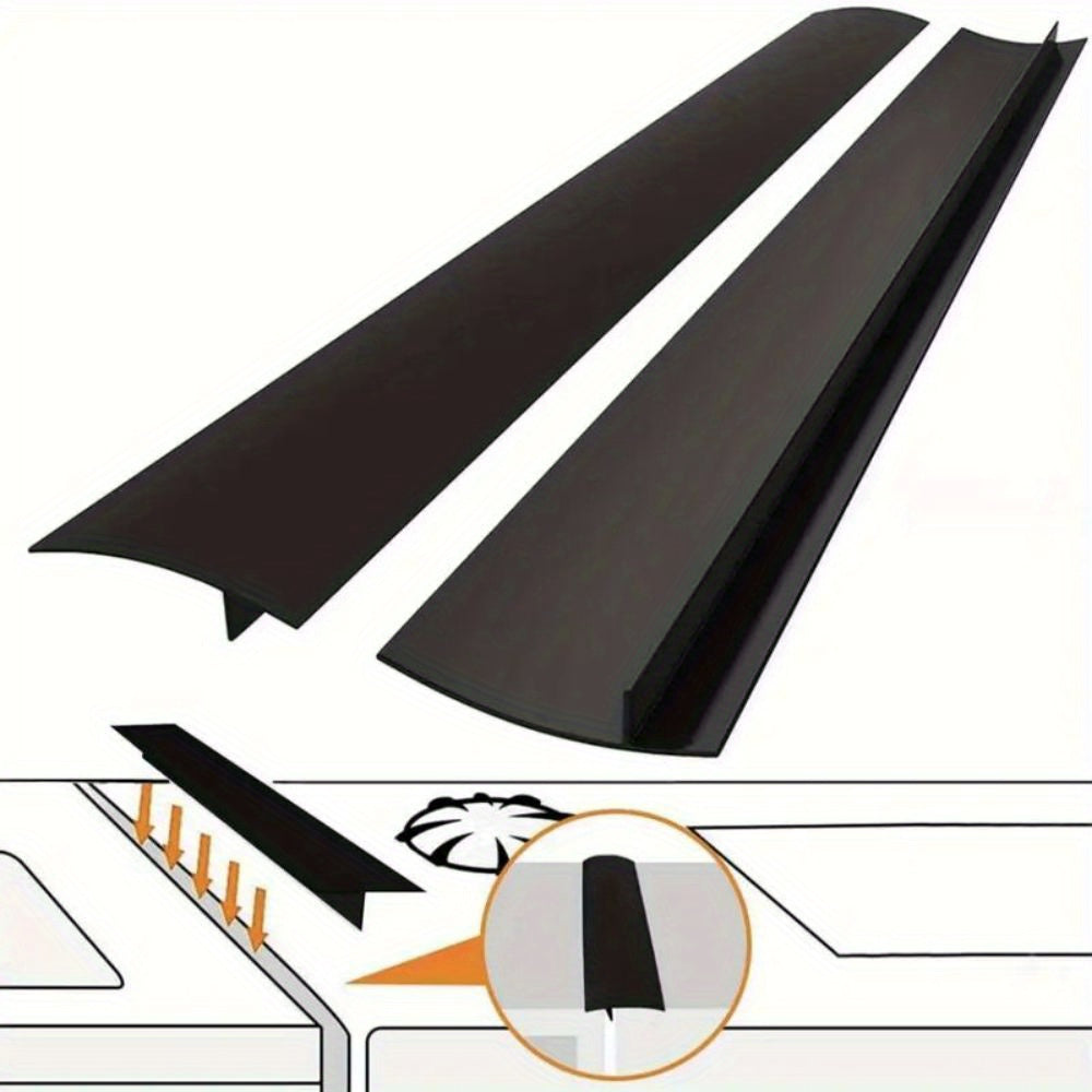 Silicone Stove Gap Cover Water-Resistant Heat-Resistant Kitchen Counter Filler
