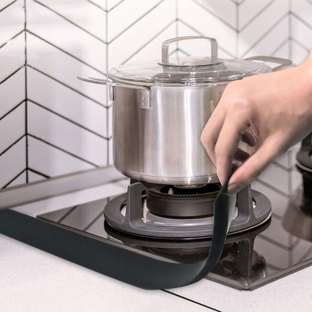 Silicone Stove Gap Cover Water-Resistant Heat-Resistant Kitchen Counter Filler