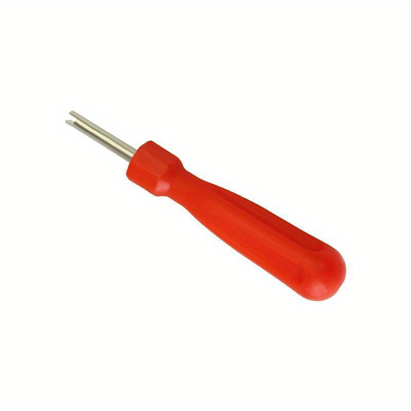 Tire Valve Stem Core Remover Set with 4-Way Tool and 20 Valve Cores