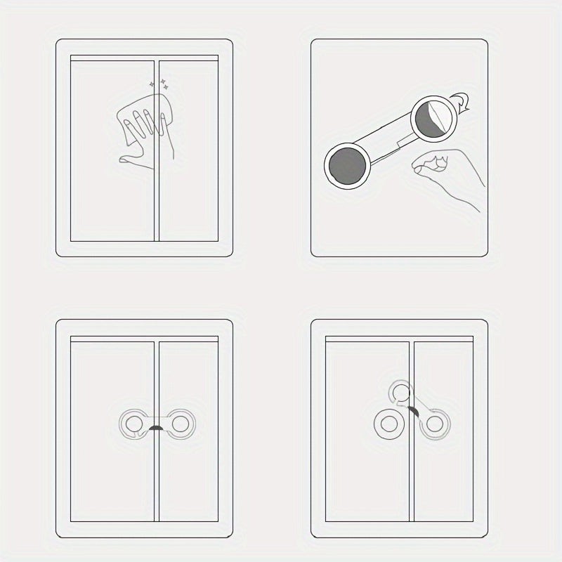 Set of 12 Kids Safety Locks Adjustable Plastic Drawer Cabinet Fridge Locks