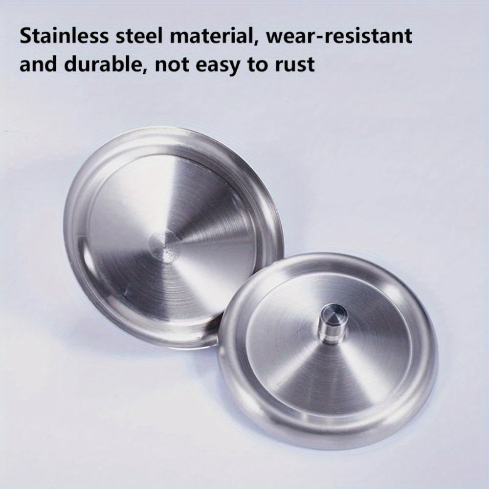 Stainless Steel Leakproof Cup Lids for Mugs in 3 Sizes 8.5/9.3/10.2cm Dust-Proof Drink Covers