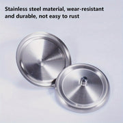 Stainless Steel Leakproof Cup Lids for Mugs in 3 Sizes 8.5/9.3/10.2cm Dust-Proof Drink Covers
