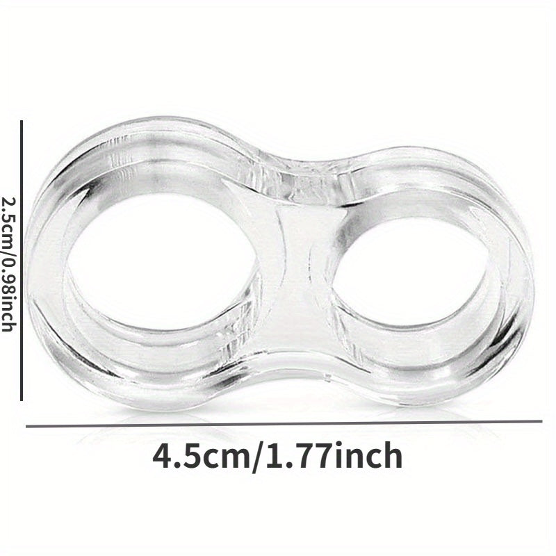 5-Pack Silicone Door Stopper Rings Shock-Absorbing Wall Protectors for Home Office