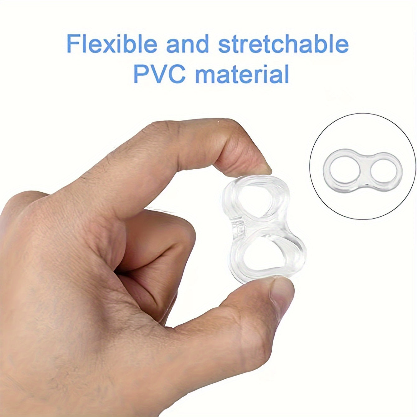 5-Pack Silicone Door Stopper Rings Shock-Absorbing Wall Protectors for Home Office