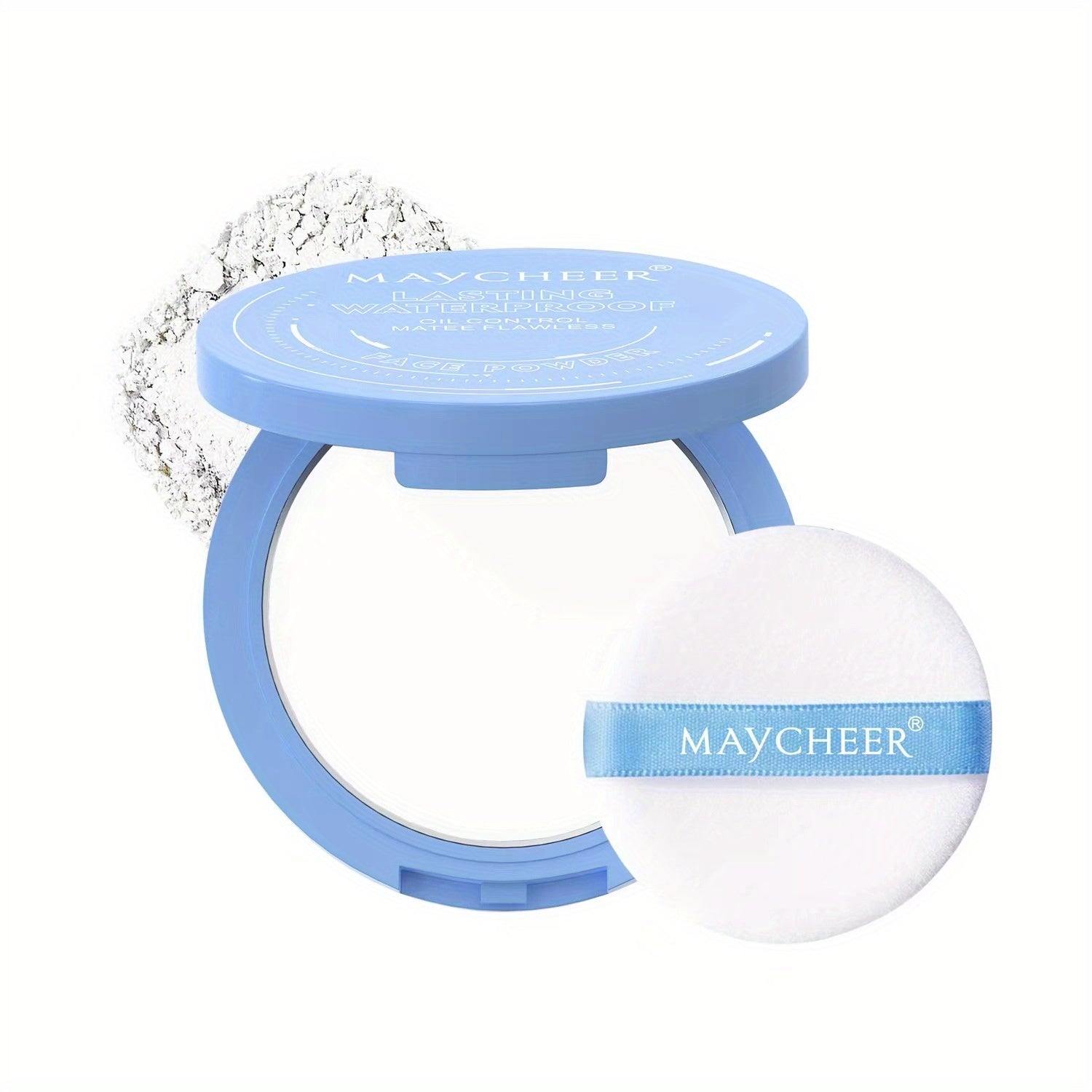 Women Face Powder Matte Setting Waterproof Oil Control Flawless Finish