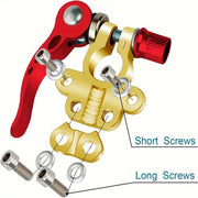 2 Pieces Copper 4-Way Quick Release Battery Terminals for SAE/JIS Posts