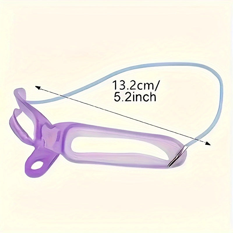 Набор из 8 многоразовых пластиковых трафаретов для бровей с рукояткой для точного ухода