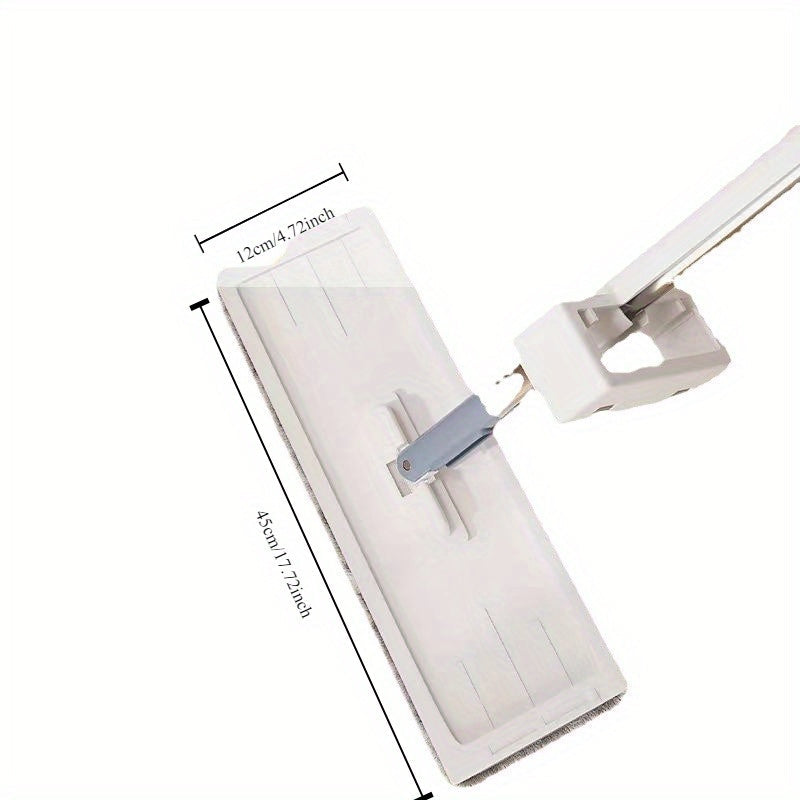 Asosiy Uy Tozalash Vositasi - Oshxona, Pol, Yashash Xonasi, Tashqarida, Hammom uchun Ko'p Maqsadli Nam va Quruq Mop - Oson Tozalash, Qiyshaydigan Dizayn