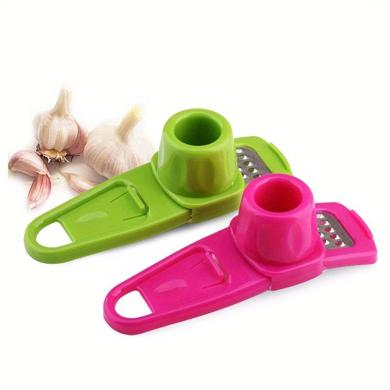 Multi-Functional Kitchen Tool for Grinding Slicing and Shredding Ginger and Garlic