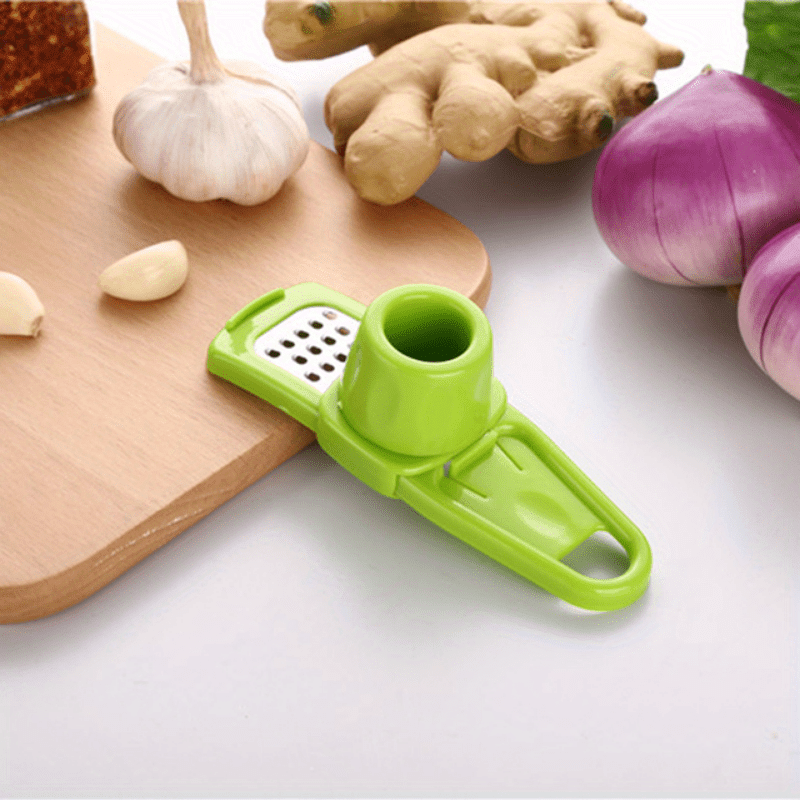 Multi-Functional Kitchen Tool for Grinding Slicing and Shredding Ginger and Garlic