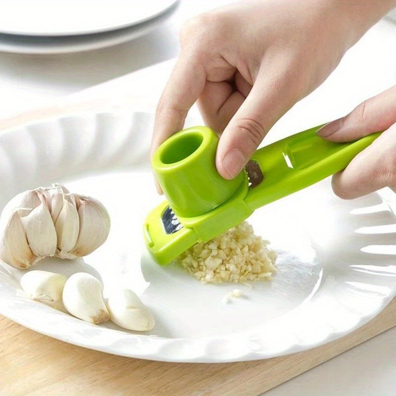 Multi-Functional Kitchen Tool for Grinding Slicing and Shredding Ginger and Garlic