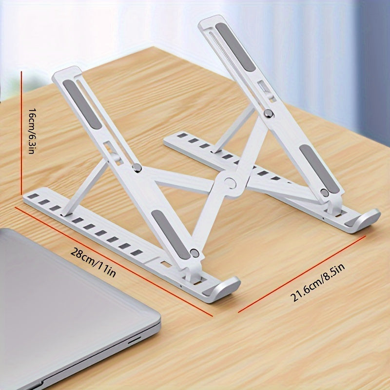 Soporte ajustable y plegable para portátil para todos los portátiles y soporte de pared para TV