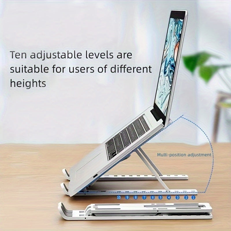 Foldable Adjustable Laptop Stand for All Notebooks and TV Wall Mount