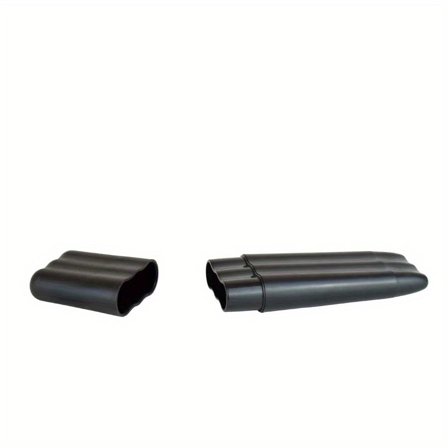 Universal Plastik 3-in-1 Preroll qutisi Havo o'tkazmaydigan saqlash 3 ta konusni ushlab turadi