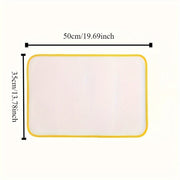 Tapete de planchar resistente al calor con malla permeable al vapor para un planchado seguro de prendas