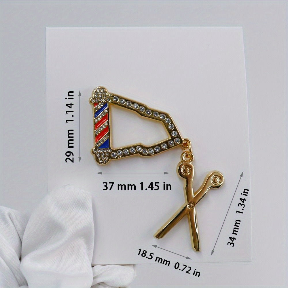 Vintage-Inspired Baseball Cap Pin with Cross Charm 2.9cm x 1.83cm Hat Decoration
