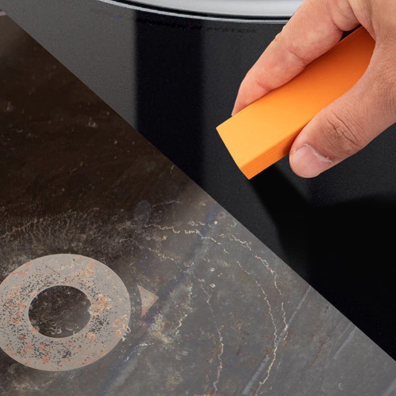 Mo''jiza kauchuk asbobi hammom va oshxonadan qiyinchiliksiz qattiq tosh va zangni olib tashlaydi.