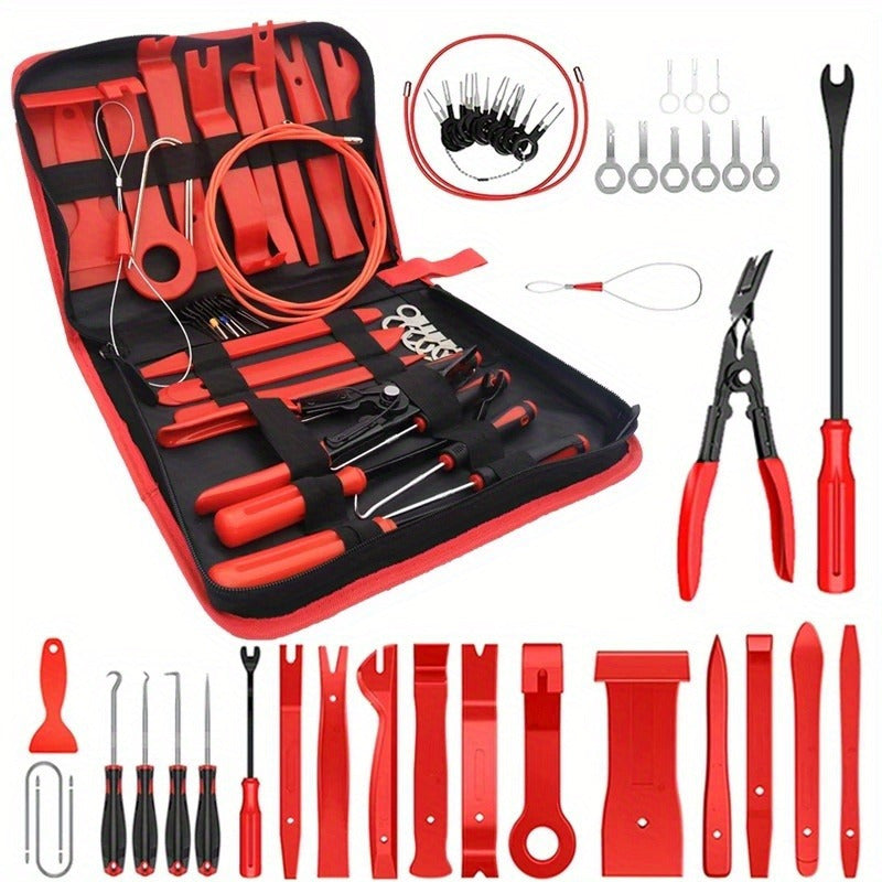 Car Interior Disassembly Kit Plastic Trim Removal Tool Auto Panel Puller Set