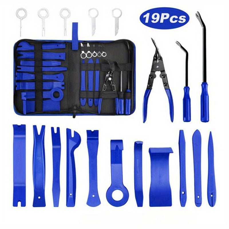 Car Interior Disassembly Kit Plastic Trim Removal Tool Auto Panel Puller Set