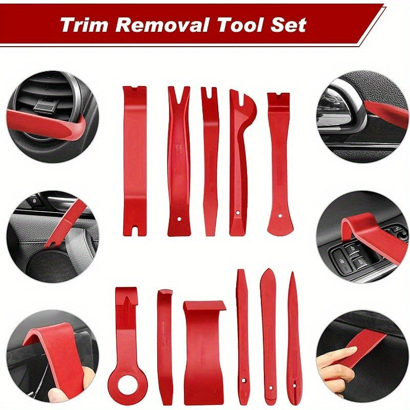 Car Interior Disassembly Kit Plastic Trim Removal Tool Auto Panel Puller Set