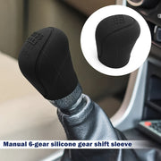 Universal Silicone Gear Shift Knob Cover for Manual Cars Anti-Slip Grip