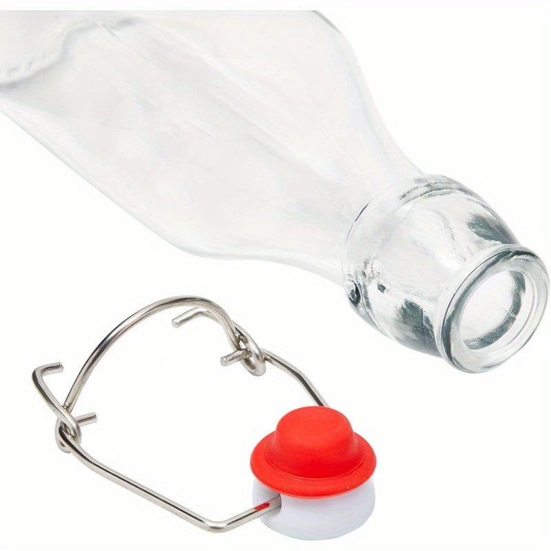 Botellas de vidrio de 8 oz con tapas de cierre hermético para bebidas caseras y aceites infusionados