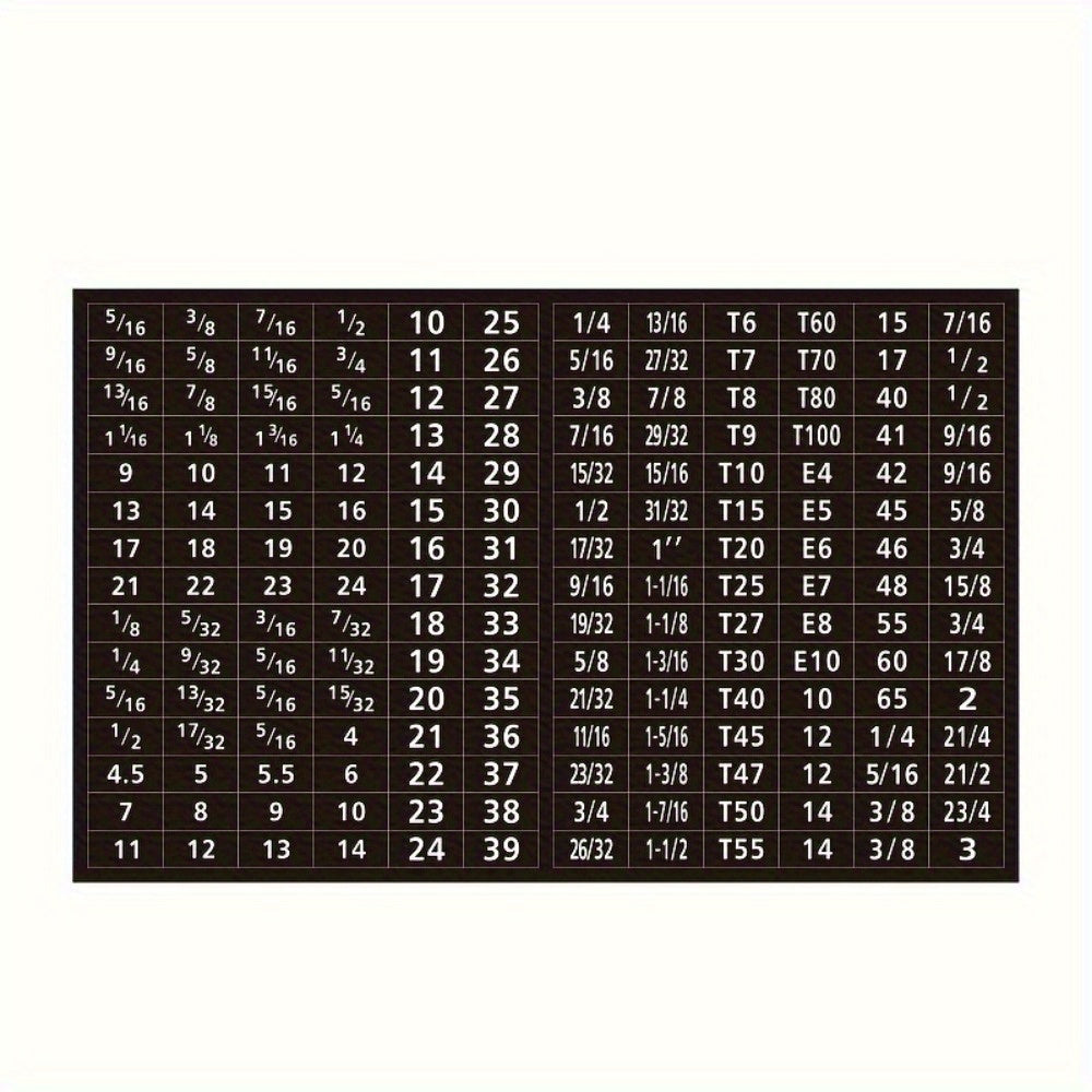 Conjunto de etiquetas para enchufes mecánicos, 360 hojas, organización e identificación de caja de herramientas