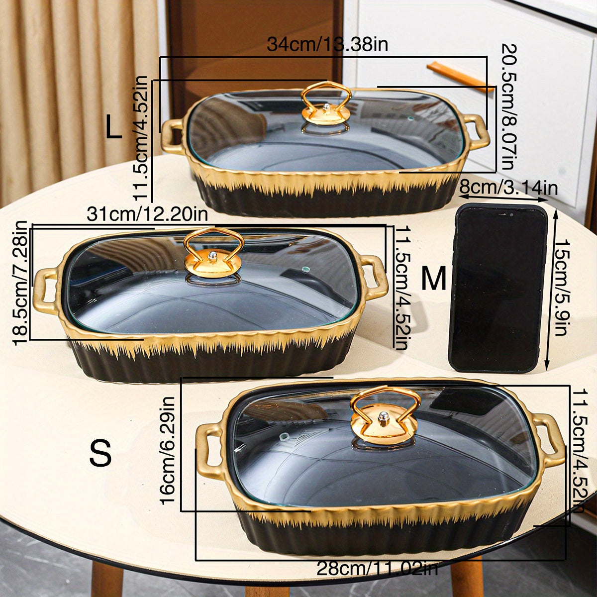 Керамическая тарелка, кастрюля для супа и набор кастрюль с крышкой для вечеринок, домашних кухонь и столовой посуды.